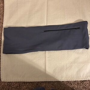 Dark Gray Zippered waist belt